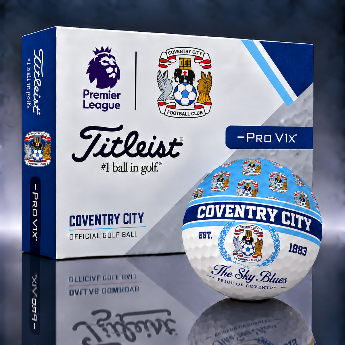 Titleist X Premium EPL COV PERSONALIZED GOLF BALL LIMITED EDITION  V5