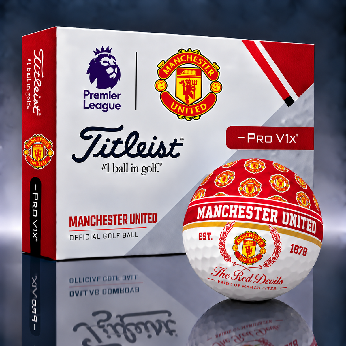 Titleist X Premium EPL MUN PERSONALIZED GOLF BALL LIMITED EDITION  V5