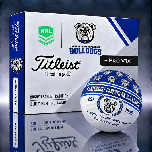 Titleist X Premium NRL CBY PERSONALIZED GOLF BALL LIMITED EDITION V5