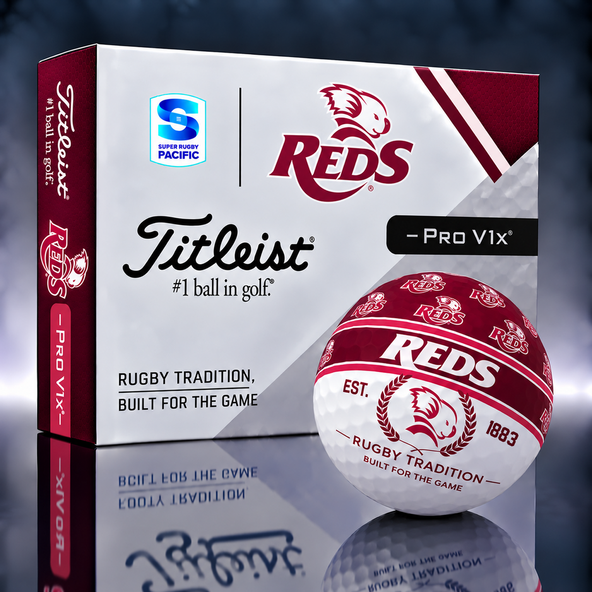 Titleist X Premium  SRP RED PERSONALIZED GOLF BALL LIMITED EDITION  V5