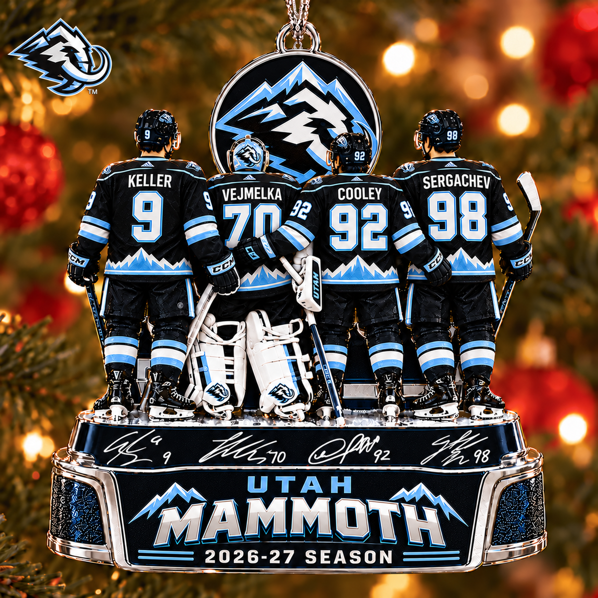 UM x NHL Game Day Premium Personalized Acrylic Ornament Gift For Fan