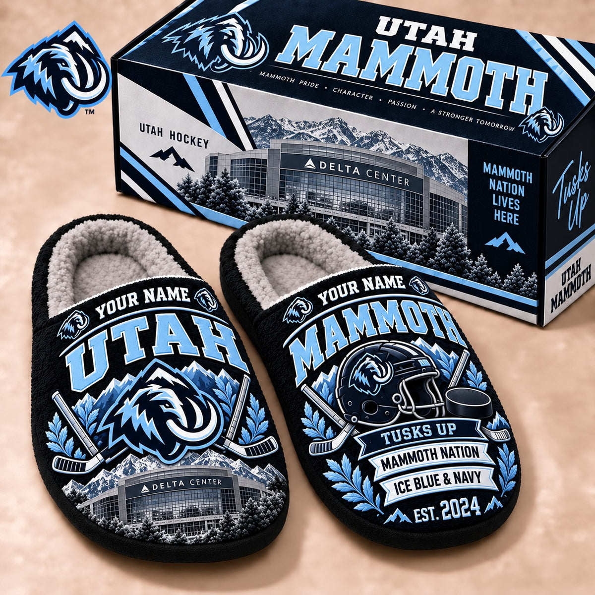 UM x NHL Premium Personalized Slippers Gift For Fan Hockey Men Women