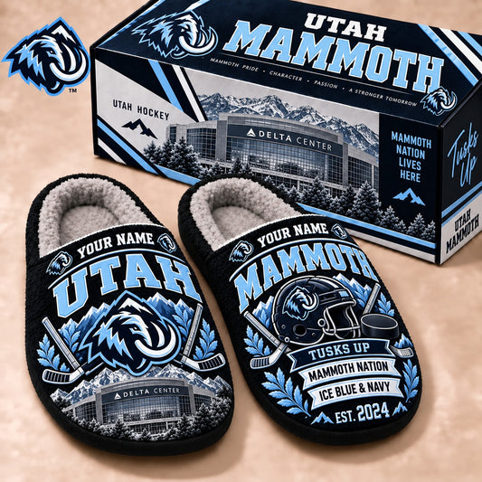 UM x NHL Premium Personalized Slippers Gift For Fan Hockey Men Women