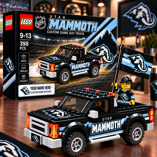 UTA x NHL Building Blocks Truck Toy Set V2