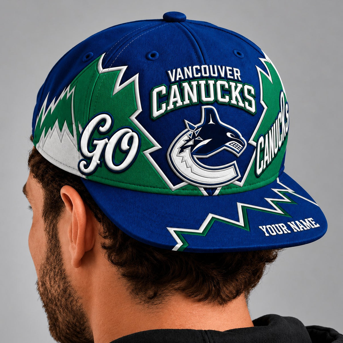 VC x NHL Premium Snapback Hat Personalized Gift For Fan Hockey Men Women