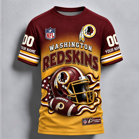 WAS x NFL 3D T-Shirt Custom