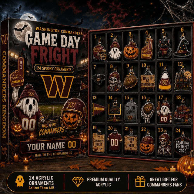 WC x NFL Customized Halloween Blind Box Advent Calendar 2026 Gift For Fan