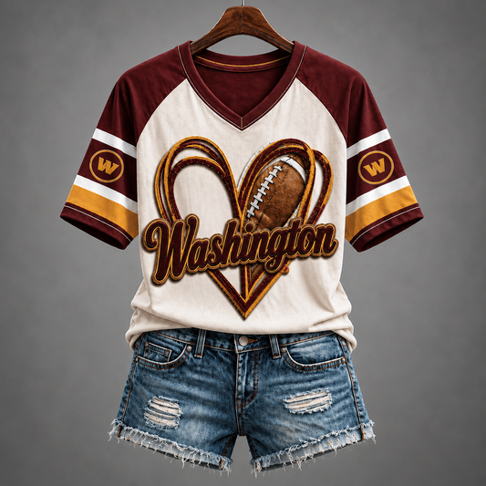 WC x Premium V-Neck Womenƒ??s Shirt
