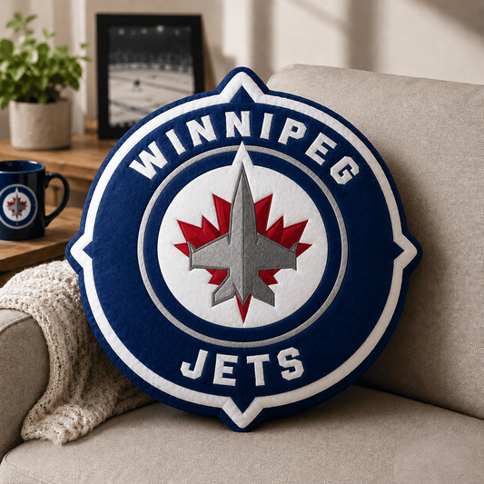 WPG x NHL Premium Custom Shape Pillow Personalized