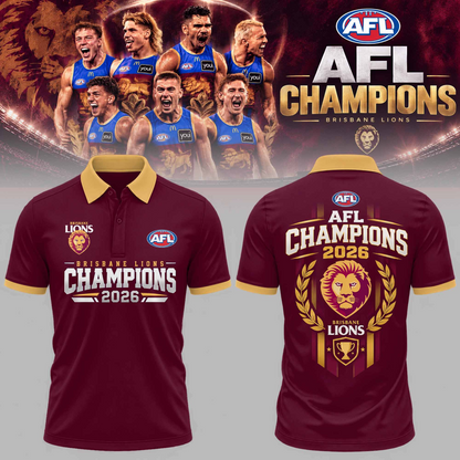 PREMIUM AFL X BL THANK FOR MEMORIES CHAMPIONSHIP POLO V4 LIMITED EDITION NDT VHM 2026