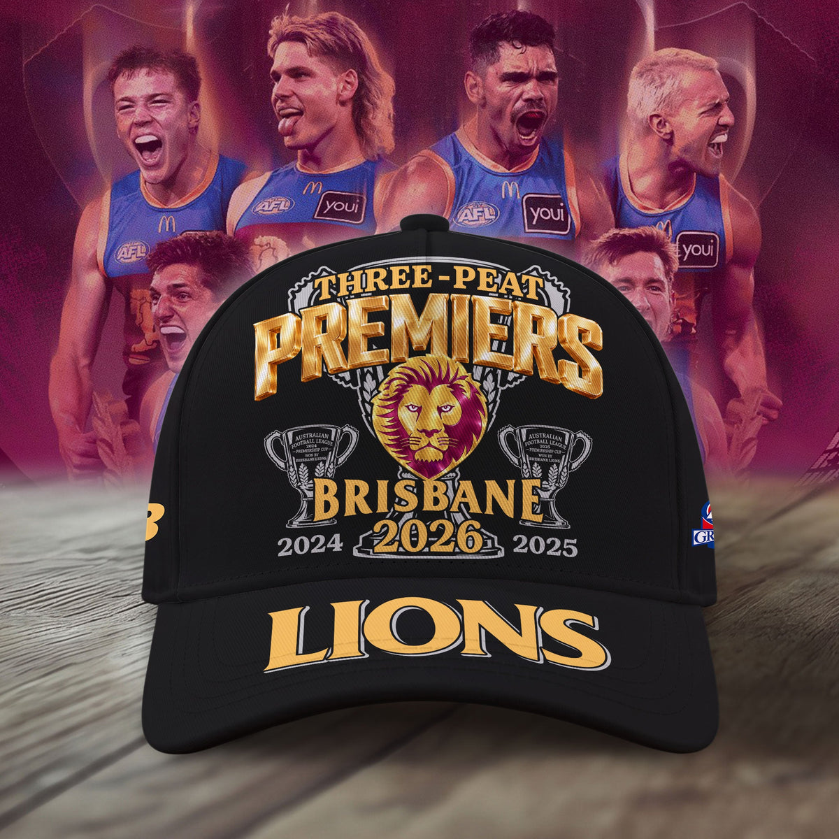 PREMIUM AFL X BL THANK FOR MEMORIES CHAMPIONSHIP CAP V3  LIMITED EDITION NDT VHM 2026